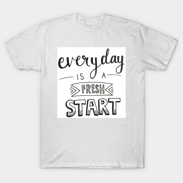 Fresh Start T-Shirt by nicolecella98